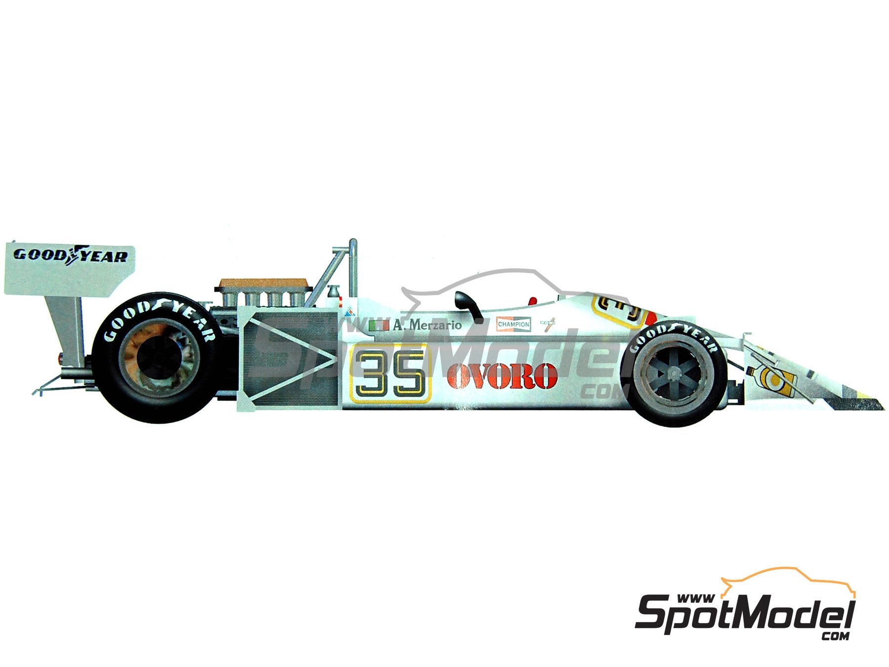 特価 TAMEO (1/43) マーチ CHEVY 88C TAMEO kit TMK236 March Ford 761 Italia GP 1976 R.Peterson